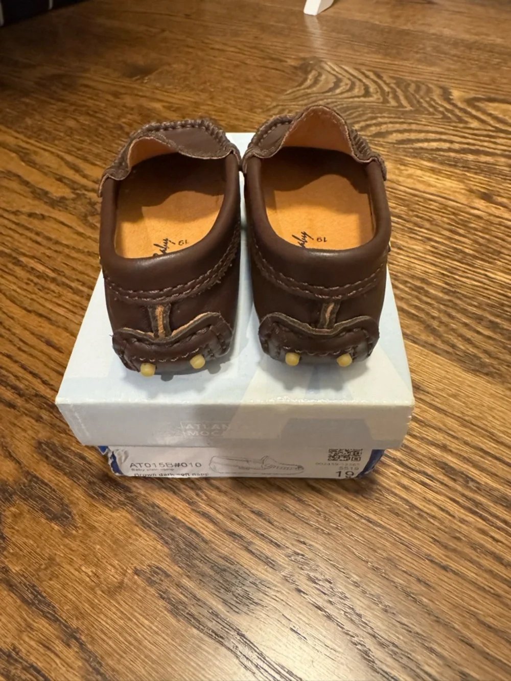 Never Worn Children's Brown Moccasin Slip-On Loafers